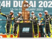 ‘Ini Podium Pertama Saya Dengan Tim dan BMW, Itu Pertanda’ – Valentino Rossi Valentino Rossi , Maxime Martin, Max Hesse, Timothy Whale dan Sean Gelael