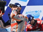 Marc Marquez Sebut Valentino Rossi Jelang tes dengan Ducati
