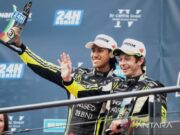 Sean Gelael dan Rossi Raih Podium di Balap 24 Jam Dubai rossean