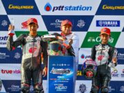 Tampil Dominan, Pebalap Astra Honda Raih Double Podium TTC 2023