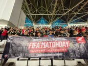 Komunitas Motor Honda Meriahkan Pertandingan Sepakbola Indonesia vs Argentina