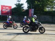 Polres Kota Cimahi dan DAM Perkuat Keselamatan Berkendara dengan Kompetisi Safety Riding