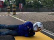Teknik Aman Jika Terjatuh dari Sepeda Motor