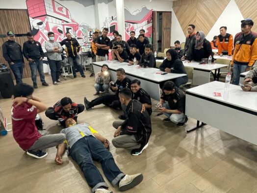 Sebelum ke HBD Nasional, DAM Berikan Pelatihan Keselamatan Untuk Bikers