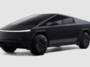 Cybertruck Tesla tersedia dalam warna putih atau hitam