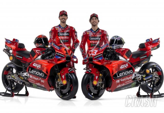 Ducati launch pic