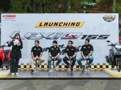 Warga Bandung Sambut Meriah Kehadiran Motor Yamaha Terbaru LEXi LX 155