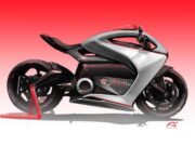 Mantan Desainer Ferrari Ciptakan Konsep Sepeda Motor Futuristik