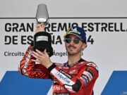 Kalahkan Marc Marquez, Francesco Bagnaia Juara MotoGP Spanyol