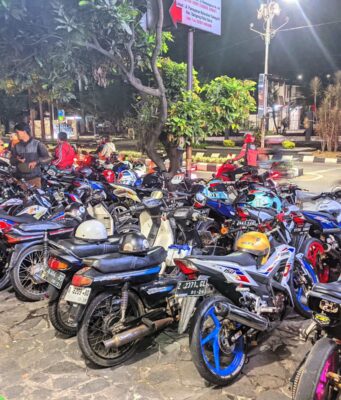 Ikatan Motor Honda Garut Gelar Rolling City dan Sosialisasi Safety Riding