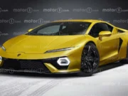 Penerus Lamborghini Huracan Debut Agustus Dengan Mesin V-8 Baru