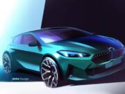 Sketsa Desain BMW Seri 1 2025, Tunjukkan Hatchback Tiga Pintu