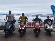 Wakil Jawa Barat Touring Lintas Pulau Meriahkan Gathering Nasional HPCI di Makassar