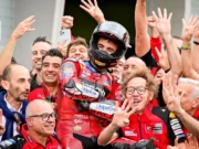 Francesco Bagnaia Juara MotoGP Jerman setelah blunder besar Jorge Martin