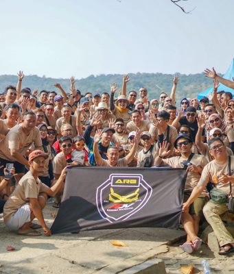 ADV Riders Bandung Rayakan Anniversary ke-5 di Pangandaran