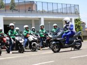 DAM Asah Keahlian Berkendara Ojek Online Wanita di Safety Riding Center Honda