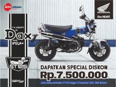 Promo Awal Tahun Untuk Pembelian Motor Ikonik Honda ST125 Dax