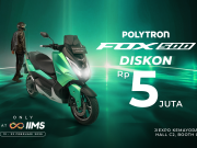 Semarakan IIMS 2025, Polytron Hadirkan Diskon 5 Juta dan Test Ride Eksklusif Fox-500