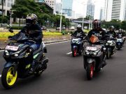 Bikers Aerox Tumpah Ruah, Nikmati Vibes We Are Aerox Society di Jakarta