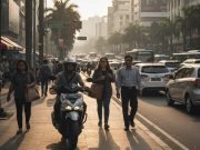 Alasan Mengapa Sepeda Motor Dilarang Melintas di Trotoar Pejalan Kaki