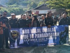 ADV Riders Bandung Gelar Touring Halal Bihalal ke Pangandaran