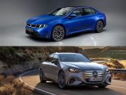 BMW i3 vs Mercedes C-Class Listrik: Perbandingan Foto Dua Rival EV Baru