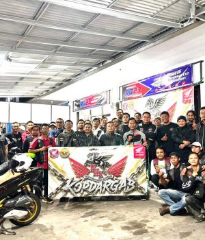 Kuatkan Semangat Persaudaraan, Paguyuban Honda Kuningan Gelar Kopdar Gabungan