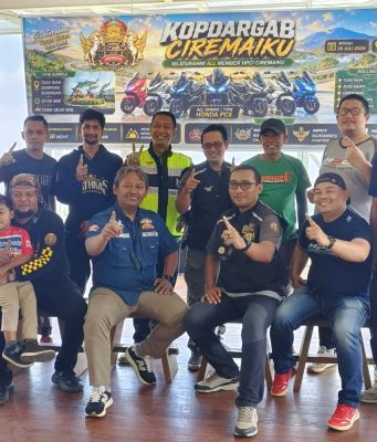 Kopdargab Honda PCX Club Indonesia (HPCI) Wilayah 3 CIREMAIKU