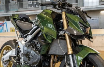 Honda CB750 Hornet memenangkan tantangan motor kustom melawan XL750 Transalp.