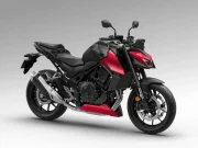 Honda CB750 Hornet mendapatkan jajaran warna baru untuk tahun 2027.