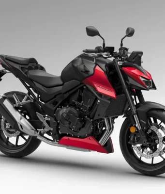 Honda CB750 Hornet mendapatkan jajaran warna baru untuk tahun 2027.