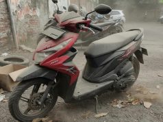 Cara Tepat Membersihkan Abu Vulkanik yang Menempel di Bodi Motor