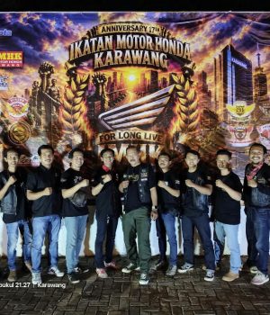 Ikatan Motor Honda Karawang Rayakan Anniversary ke-17
