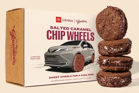 Toyota Menjual Sandwich Es Krim Seharga $86 untuk Memamerkan Kulkas Sienna