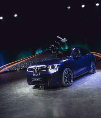 BMW iX5 2027 Difilmkan dengan Cat Biru Doff dan Interior Kulit Warna Kopi