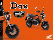 Honda ST125 Dax Tampil Makin Ikonik dengan Warna Baru