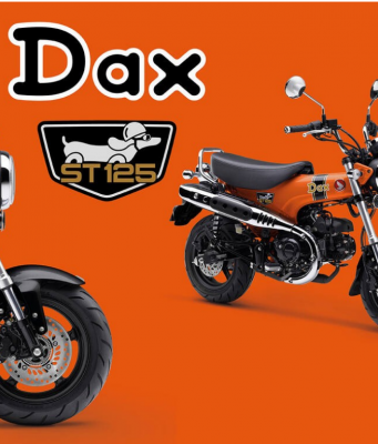 Honda ST125 Dax Tampil Makin Ikonik dengan Warna Baru