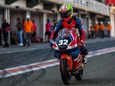 MotoJunior. Dua Insiden Membuat Ramadhipa Start dari Posisi ke-12 di Valencia