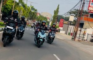 Sunmori Dadakan V160 Bogor Raya, Kuatkan Silaturahmi Komunitas Vario 160