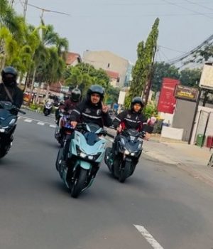 Sunmori Dadakan V160 Bogor Raya, Kuatkan Silaturahmi Komunitas Vario 160