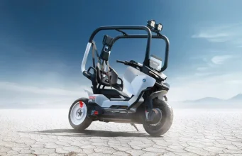 Paten BMW Vision CE mengarah pada varian produksi.