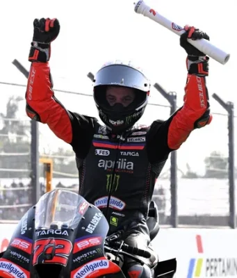 Marco Bezzecchi menang di Indonesia, Jorge Martin merebut kembali keunggulan poin MotoGP