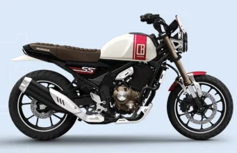 Honda mengungkap konsep scrambler CB250SS baru